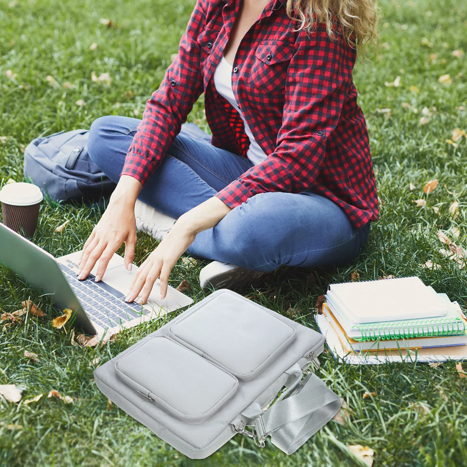 

Laptop Sleeve Notebook Tablet Bag 12 Inch Polyester Dustproof Scratch Resistant Laptop Bag Business Carrying Storage Pouch For