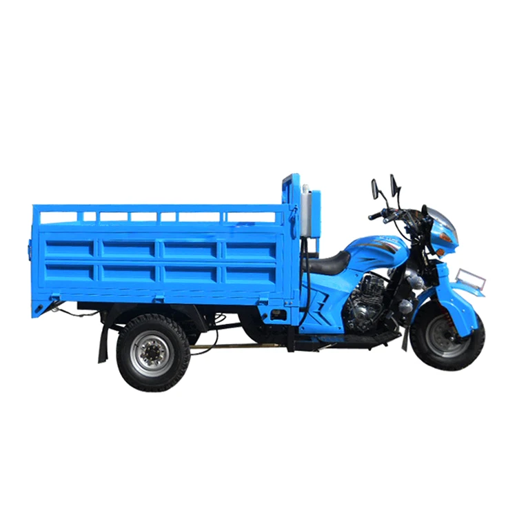 150 Wind Tricycle Cold Gasoline Freight Large Capacity Motorcycle Convertible Transport Vehicle Other Motorcyclescustom