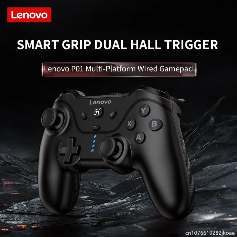 

Оригинальный проводной игровой контроллер Lenovo P01, 5-скоростной вибрационный мотор, геймпад для ПК Switch 2, Android TV для Leglon Y7000 и Y9000