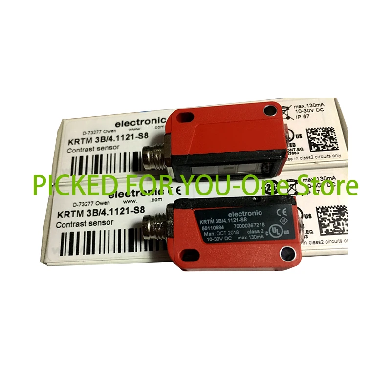 

New Original Color Mark Sensor KRTM 3B 4.1121-S8 PNP Output 50110584
