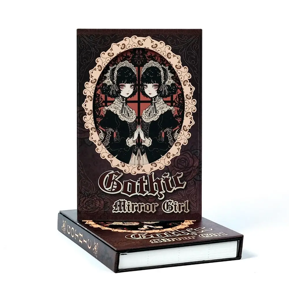 Creative Hand Ledger Gothic โน้ตบุ๊ค Retro Vintage สมุดบันทึกปกแข็งประณีต Notepad นักเรียน