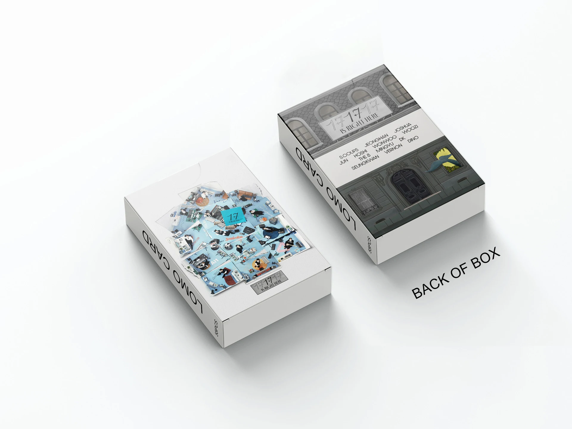 55 MEILLEUR ALBUM '17 EST RIGHT HERE' Petite carte LOMO