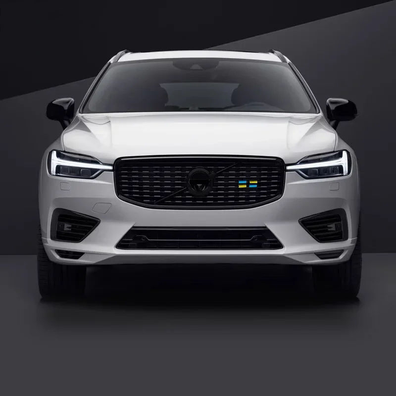 

FOR Volvo Middle mesh Grille decoration decorative strip xc60 s90 xc40 xc90 v40 s60 v60 v90 v60CC V90CC Car accessories sticker