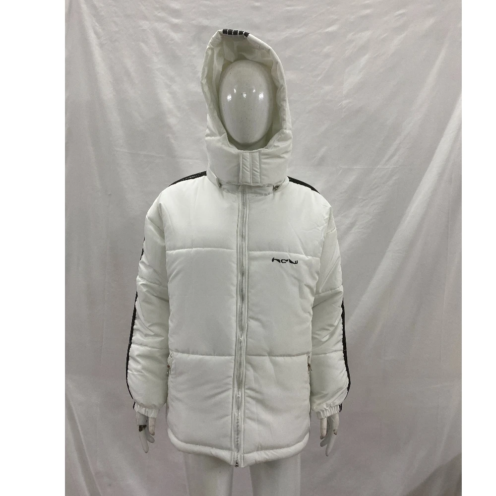 

New Y2K trendy winter letter printed street hip-hop style unisex hooded cotton jacket 2026