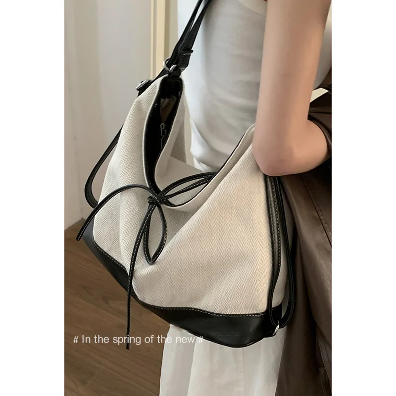 

1 Piece Simplicity Exquisite Student Girl Shoulder Bag Summer Women Girl Outdoor Casual Backpack Fashion Large Capacity Tote Bag