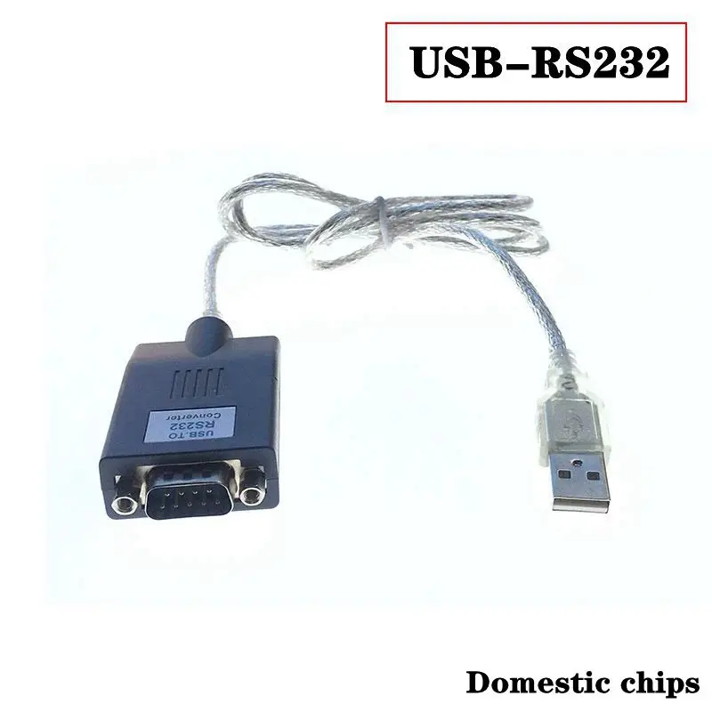 Industrial Grade Serial Port Adapter RS232 RS485/RS422 9-Pin to USB 2.0 Male Communication Protocol Converter Anti-Interference
