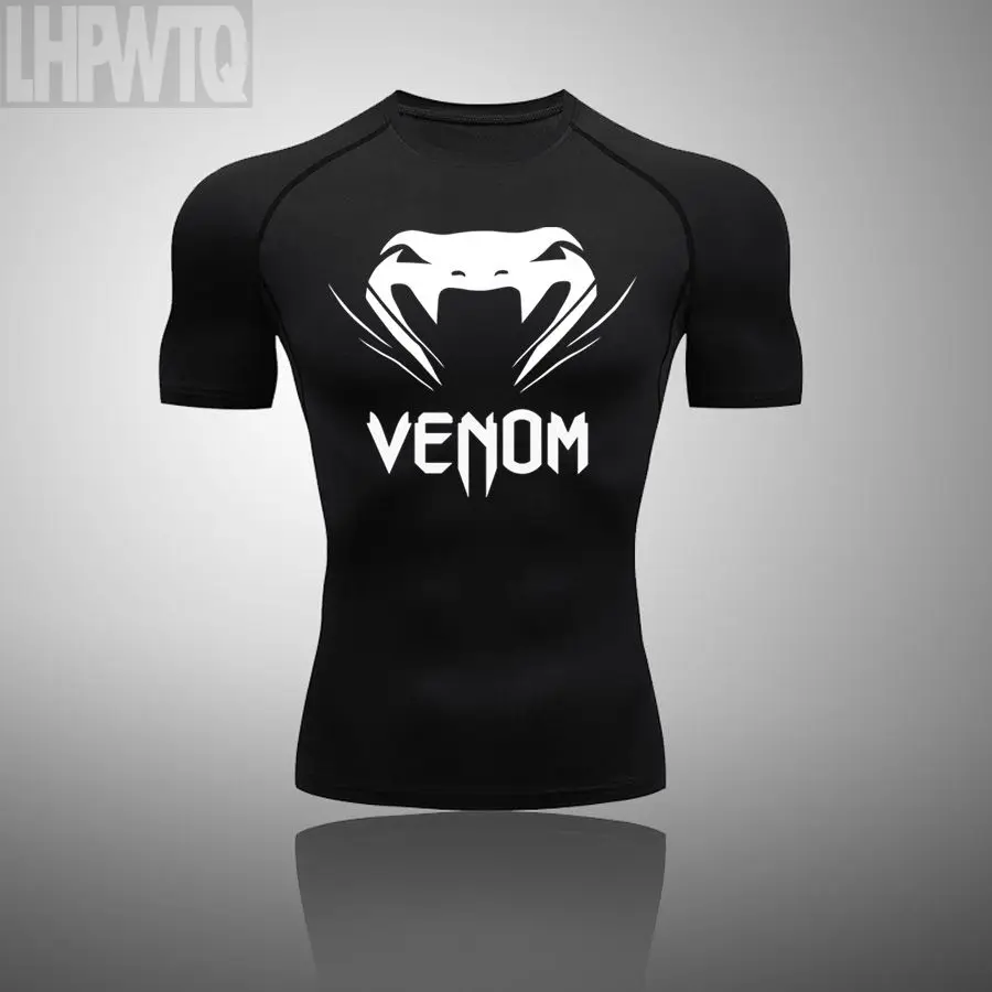 

Breathable and Comfortable Short-sleeved Men's Sportswear Breathable Casual Sports Tights Elastic Shapewear