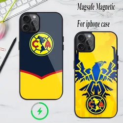 C-Club America Cushion Phone Case iPhone Magesafe Magnetic 12 13 15 11 Mini 14 Max Pro Plus Shell