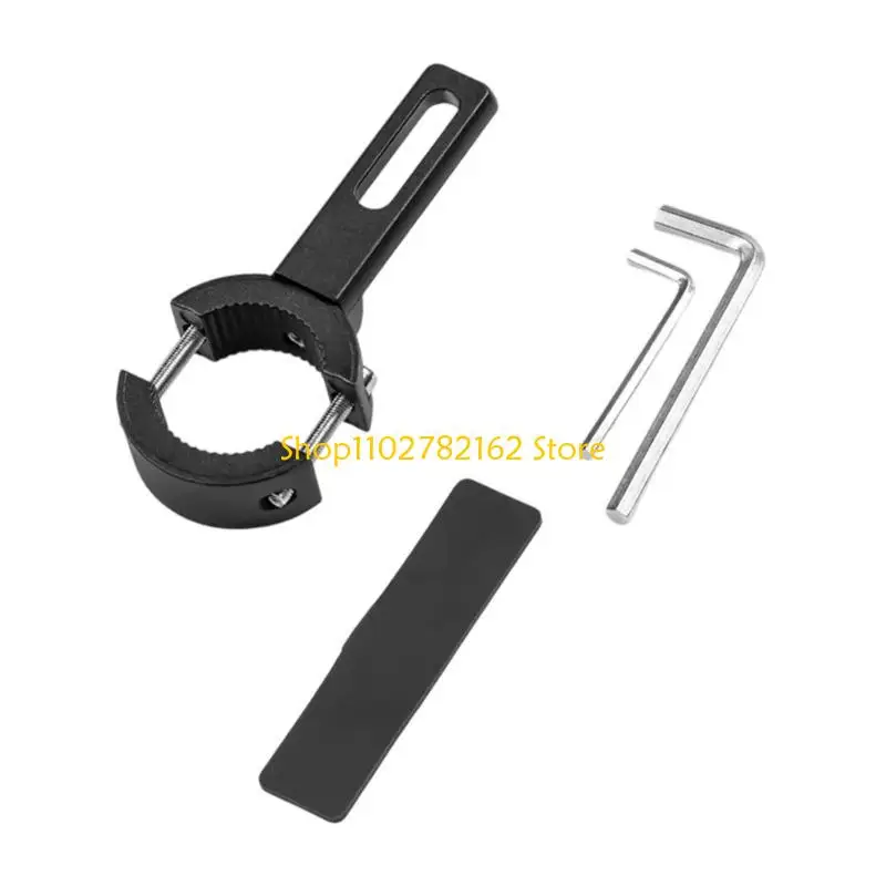 

547B Solid Metal Motorcycle Light Bracket Vertical Horizontal Adjustment Clamp Tool