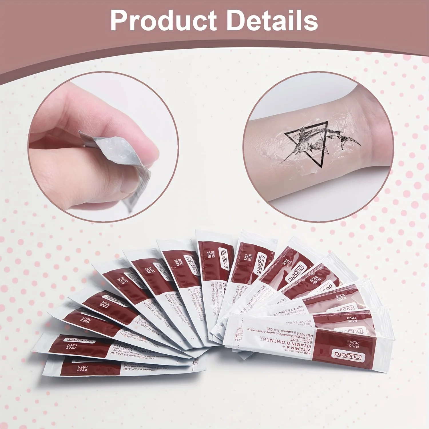 Vitamina Unguento A&D Anti Cicatrice Per Tatuaggi Permanenti Microblading Corpo Sopracciglia Labbra Trucco Aftercare Riparazione Crema Guarigione