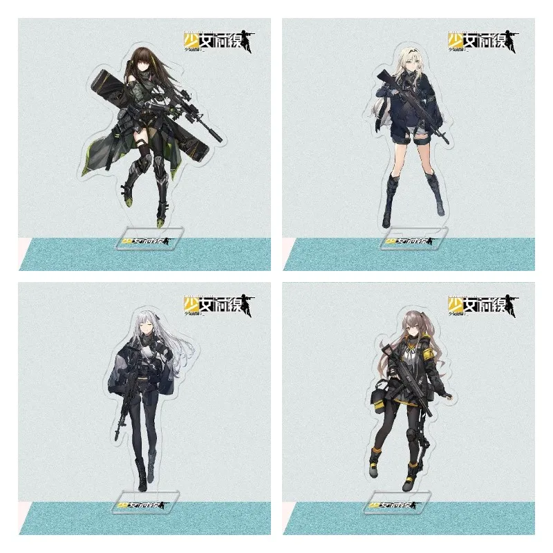 

DOLLS' FRONTLINE Anime Figure HKM4 UMP45 M16A1 Cosplay Acrylic Standing Sign Model Exquisite Plate Desk Decor Toy Christmas Gift