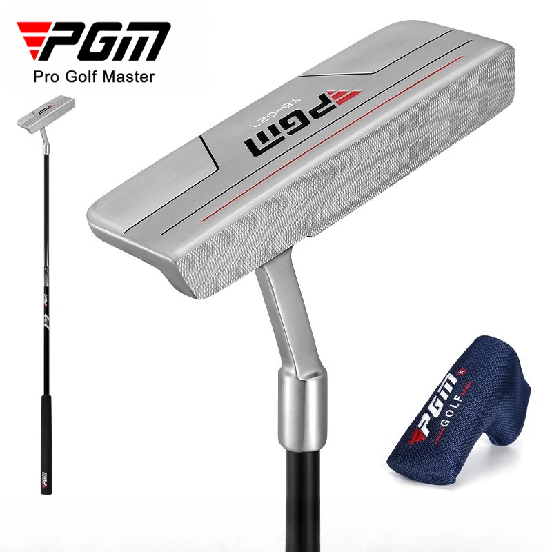 Men's Right‑Hand Stand‑Up Golf Putter Stainless Steel Shaft Low‑CG Stable Putting Performance with Aiming Line Practice Club