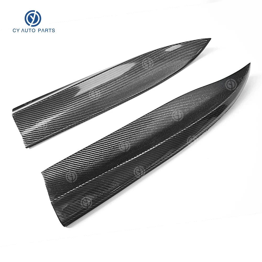 Rear Lip Angle Splitter Diffuser For Mercedes-Benz C-Class W204 Lip Angle Splitter Carbon Fiber Car Bumper Spoiler