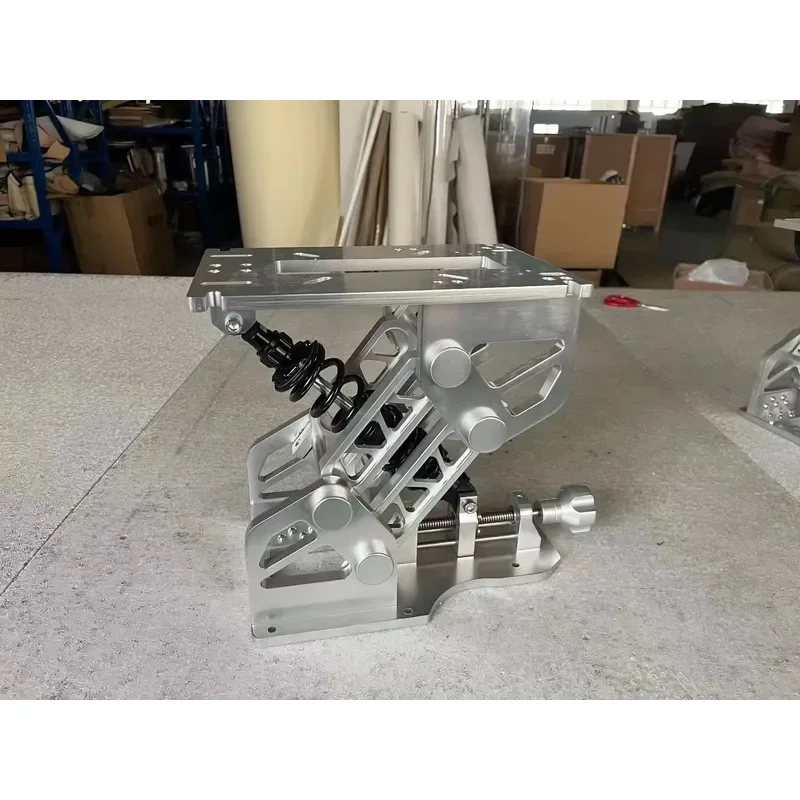Universal Aluminum Suspension Seat Base with High Performance Shock Absorption for Truck Tractor Heavy Duty Vehicle