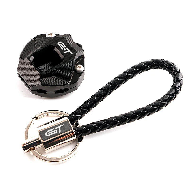 Motorcycle CNC Keychain Case Shell & Keychain Key Ring For SUZUKI GSXS 1000GT GSX-S GSXS1000GT GSX S 1000 GT Accessories