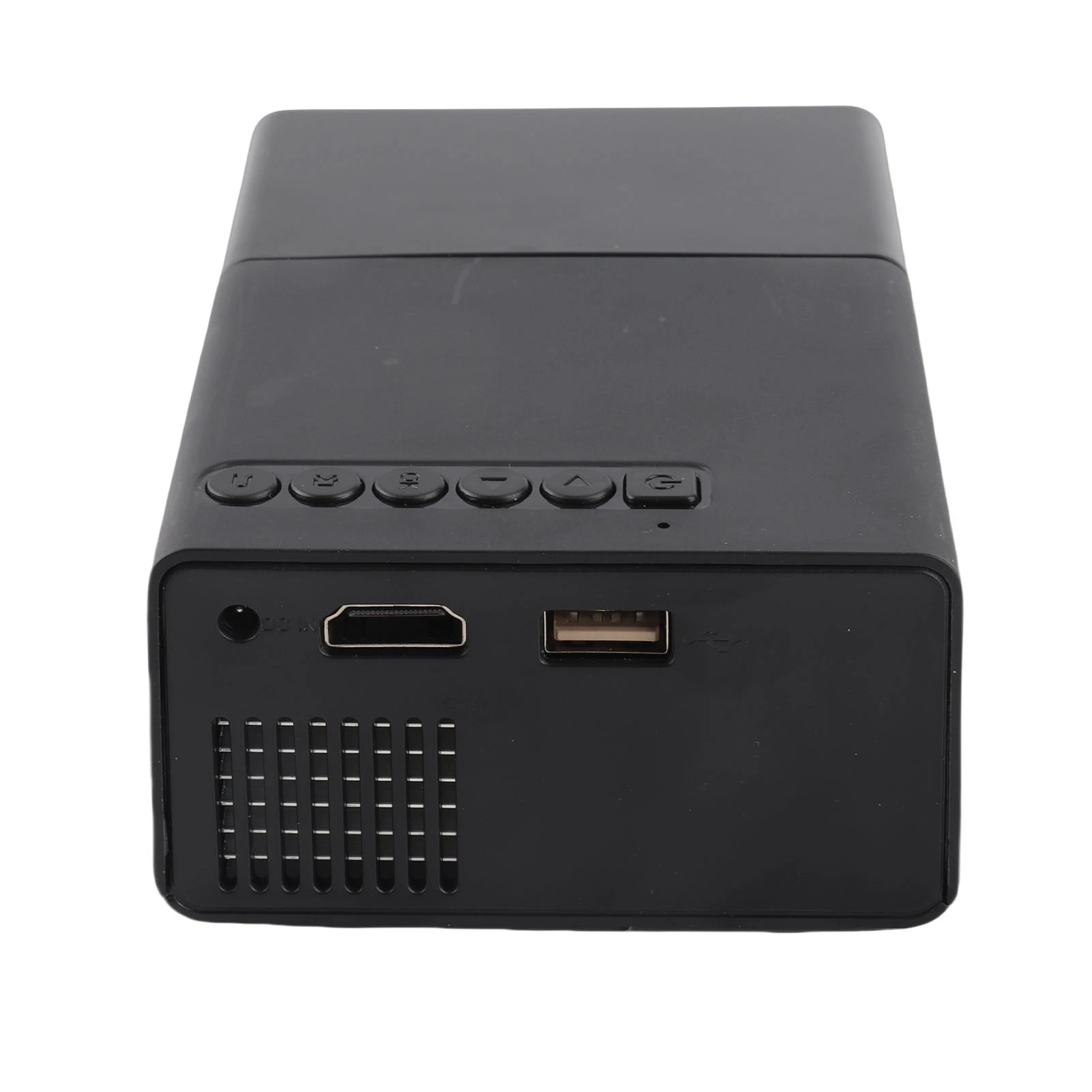 LED Movie Projector Low Noise Cooling Compact Projector Wide Compatibility Manual Focusing for Outdoor Activities for Phone PC