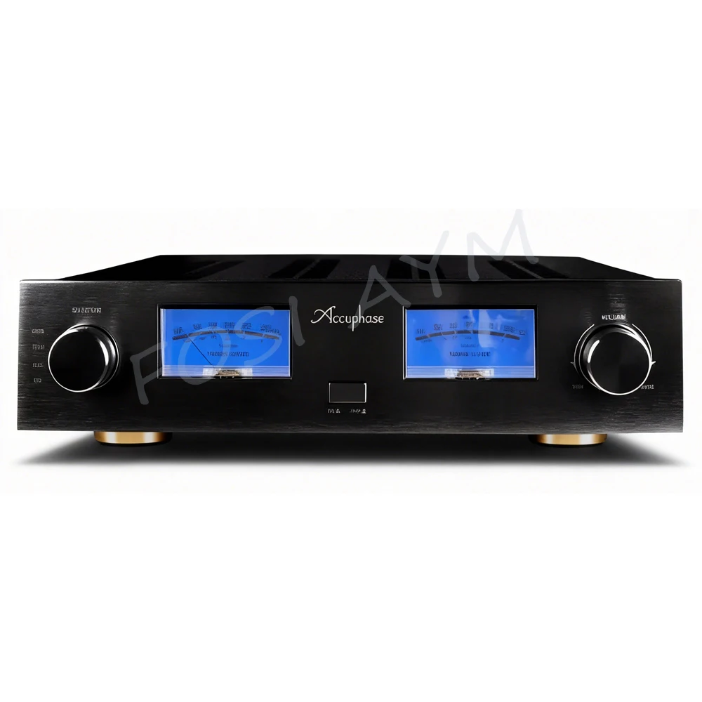 430*340*95mm FOSI AYM Verstärker Chassis Replik Accuphase Power Verstärker mit VU Meter Integrierte Verstärker fall Shell DIY Box