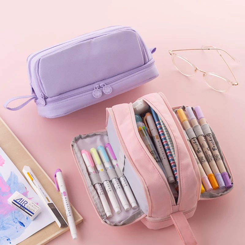 Crochet Hooks Storage Bag Sewing Needle Thread Ruler Pencil Storage Case Knitting Needles Case Bags Multifunctional Storage Bag