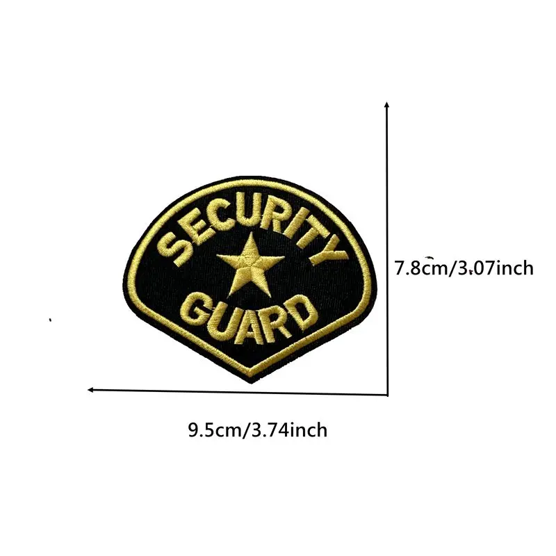 Sector YELLOW SECURITY BADGE SMALL CHILDREN CLOTH DIY PATCHES IRON ONL RED BADGE FOR CLOTH DIY LADY GARMENT ACCESSORY CHILDREN