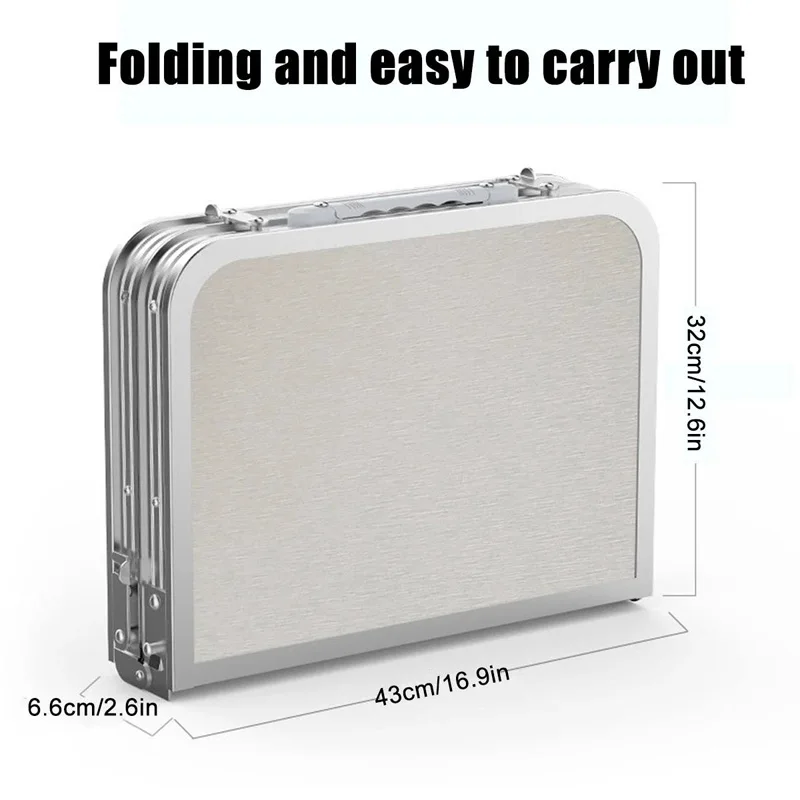 

Складные столы ярких цветов, светлые столы + стулья, походный стол, портативный уличный алюминиевый складной стол, стол для барбекю, кемпинга, пикника