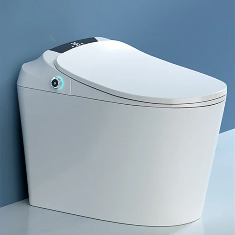 for Wholesale High Quality Automatic Inodoros Bathroom Europe Floor Mounting Smart Intelligent Toilet For Home