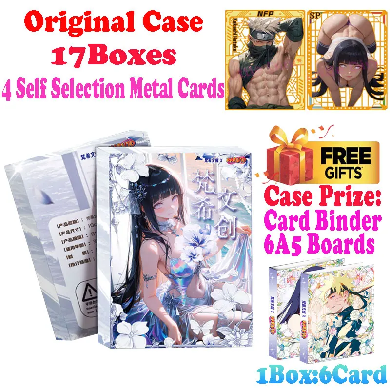 أحدث حافظة لعام 2025 للبيع بالجملة مقاس A5 من Fanxi Culture Naruto 2 لوحة تجميع Sasuke Playing تجارة عمل فني CCG TCG هوايات هدية