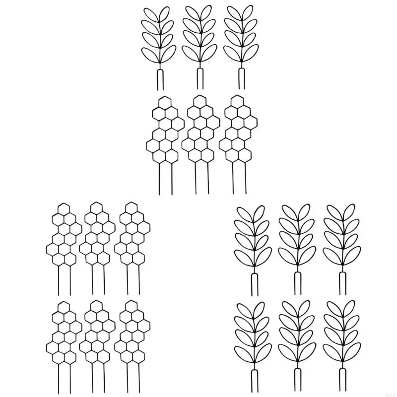 

6 шт. Небольшое пластиковое растение Треллис для лазания за растение крытый дом
