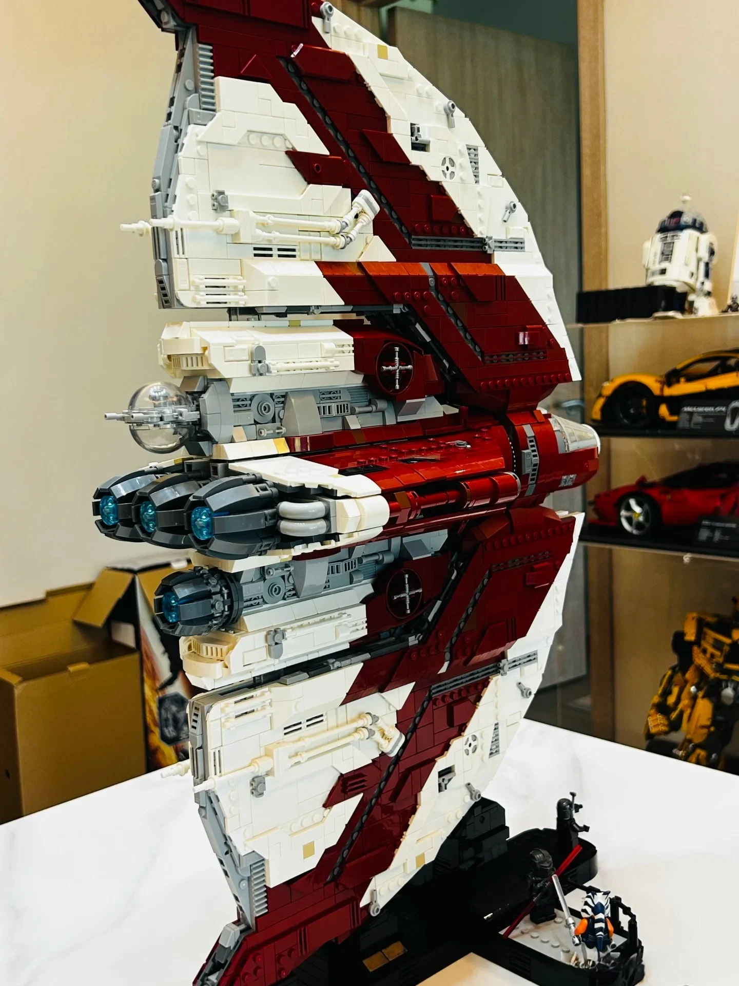 

Reobrix 99006 T6 Giant Shuttle Machine, 5749Pcs Building Blocks, Spacecraft Series Model, Educational ,Halloween, Christmas gift