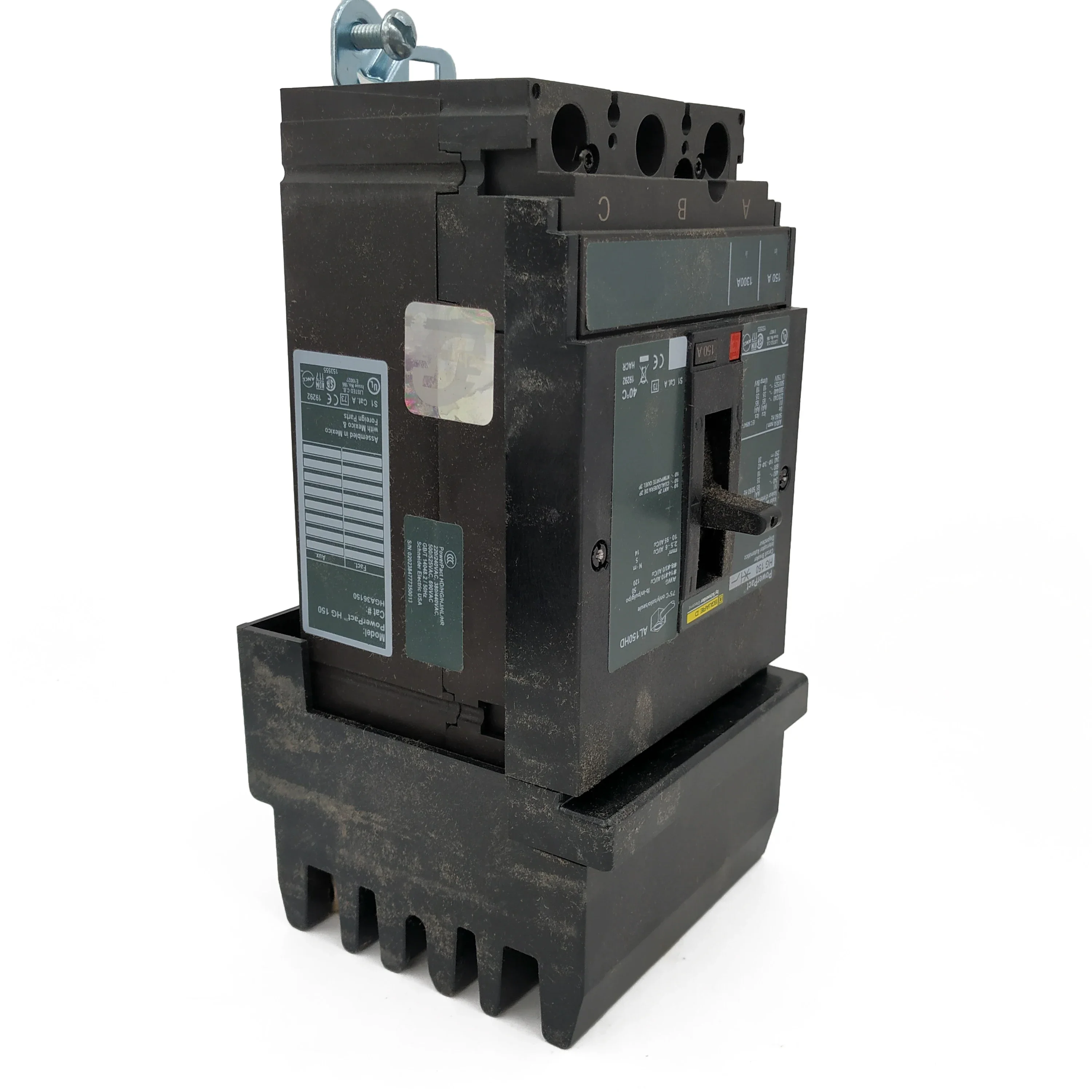 HGA36100 Square D powerfact I-Line Breaker HGA36125 HGA36150  thermal magnetic H frame made in Mexico