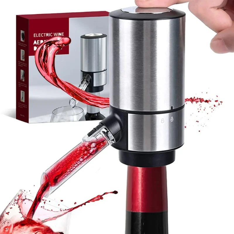 

Wine Aerator , Smart Wine Dispenser Wine Equipment Banquets Birthday Parties, Bars, Wine, Tools, Family Dinners