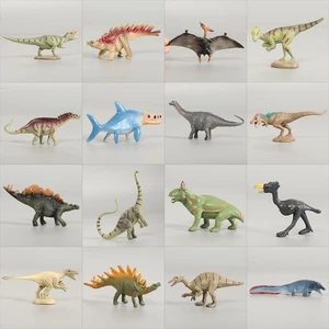 Simulation Wild Animals Model Dinosaur Park Carnotaurus Pterosaur Tyrannosaurus Miniature Figurine Set Educational Toys For Kids