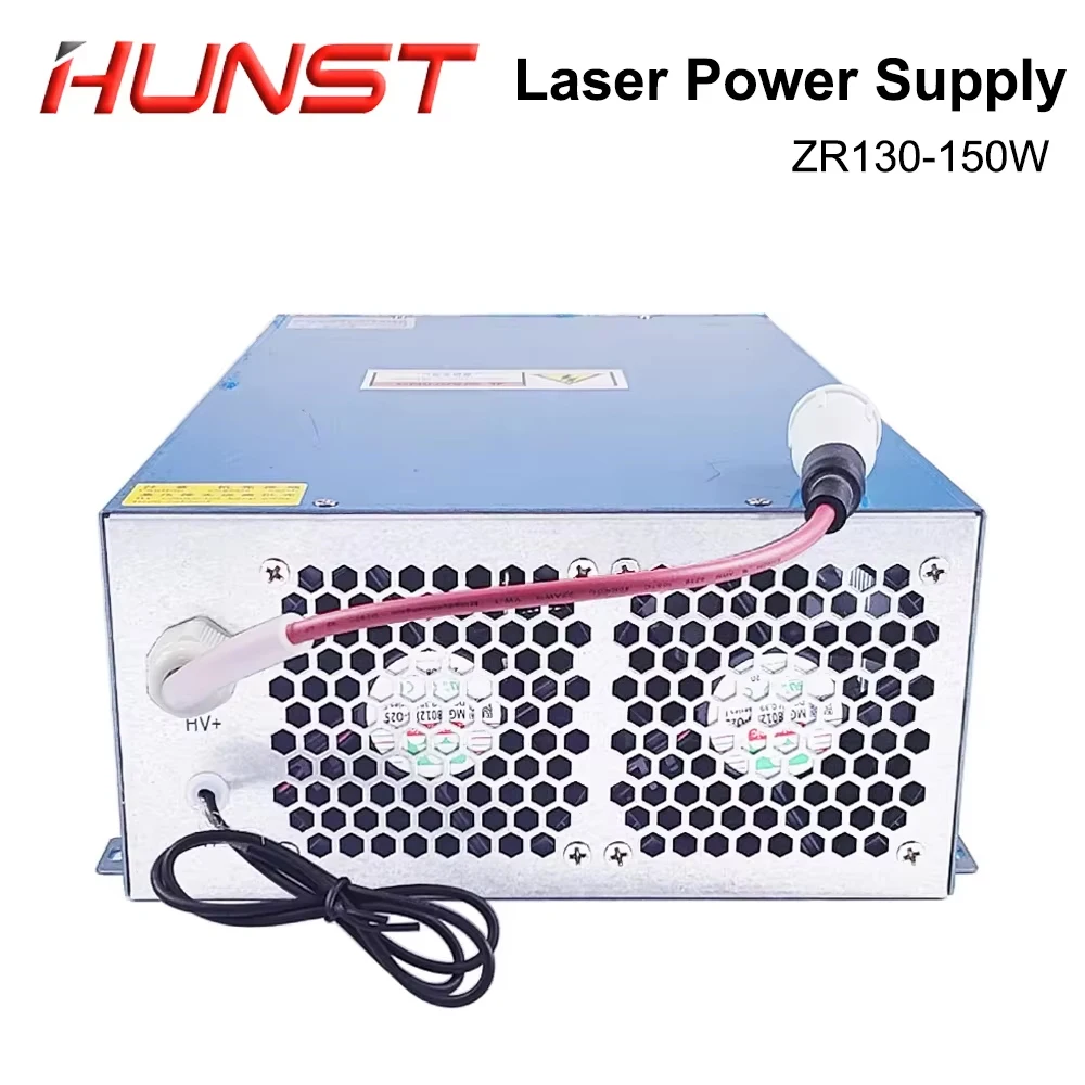 HUNST ZR130W 150W Laser Power Supply for 130W 150W Co2 Glass Laser Tube Engraving and Cutting Machine 2Years Warranty.