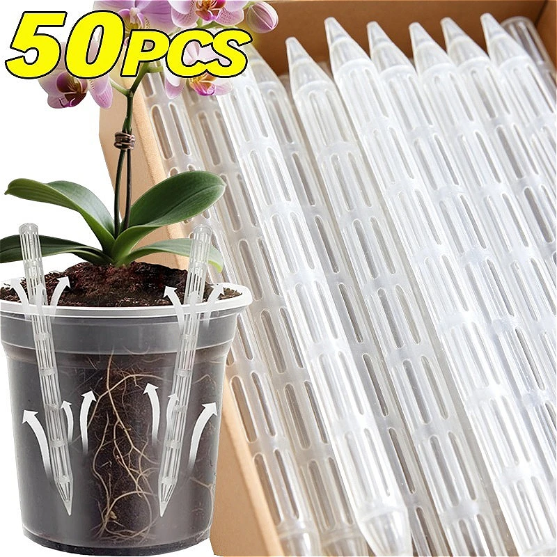 

Трубка для вентиляции почвы и удобрения от гниения корней, пластиковая дышащая трубка для корневой системы растений, инструмент для ухода за цветами в домашнем саду