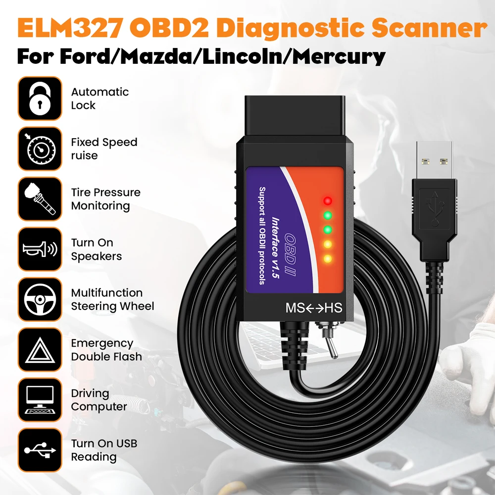 Scanner automobile OBD2 ELM327