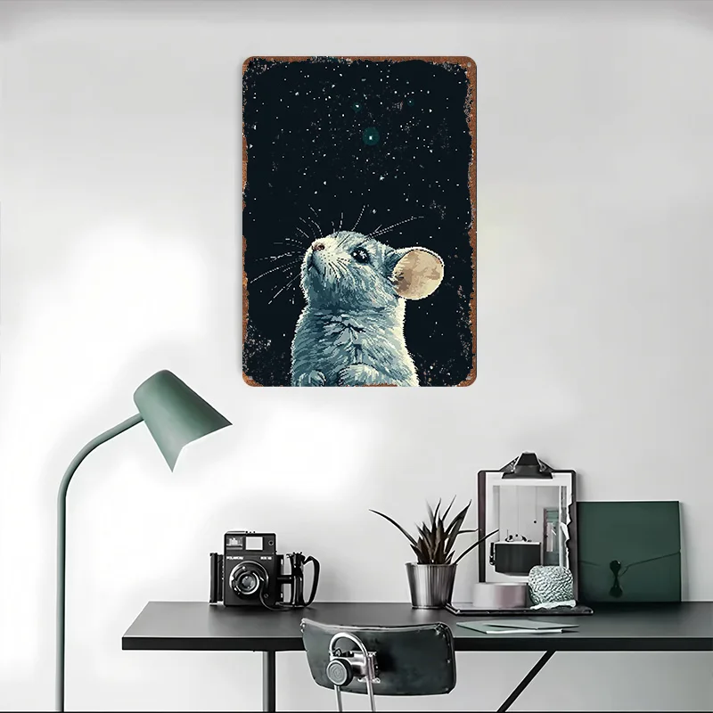 Chefchaouen المغرب: ملصق معدني أزرق للمدينة ديكور المنزل علامات قصدير معدنية قابلة للتخصيص لتزيين جدران غرفة العصا ديكو #4