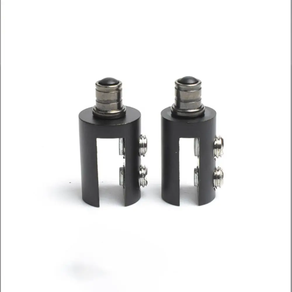 

2pcs Strong Load-bearing Capacity Glass Door Hinges Smooth Shaft Cylindrical Glass Overturn Hinge Suitable for 3-8mm Copper