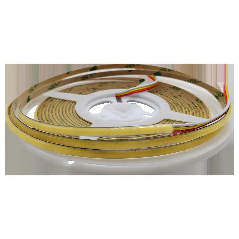 5m 12v 4mm CCT Dual Color LED Strip Flexible Soft Tape 2700K-6500K 3000k 4000k 6000k Three Color Dimmable Home Cabinet Light 12v
