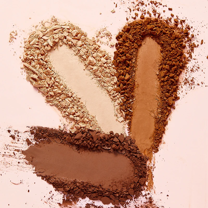 Pudaier Concealer Foundation, Oil Control Natural Matte Cream Puff Powder, Lightweight Breathable Flawless Face Makeup