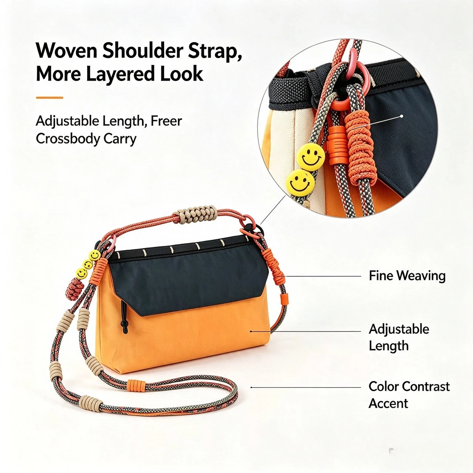 TOPO Flap Messenger Envelope Bag, 2026 New Arrival, Trendy & Versatile Women's Shoulder and Crossbody Bag