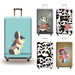 Luggage Protective Cover Removeable Suitcase Dustproof Cover Trolley Case Trip Suppliy Wear-resistant Travel Accessories