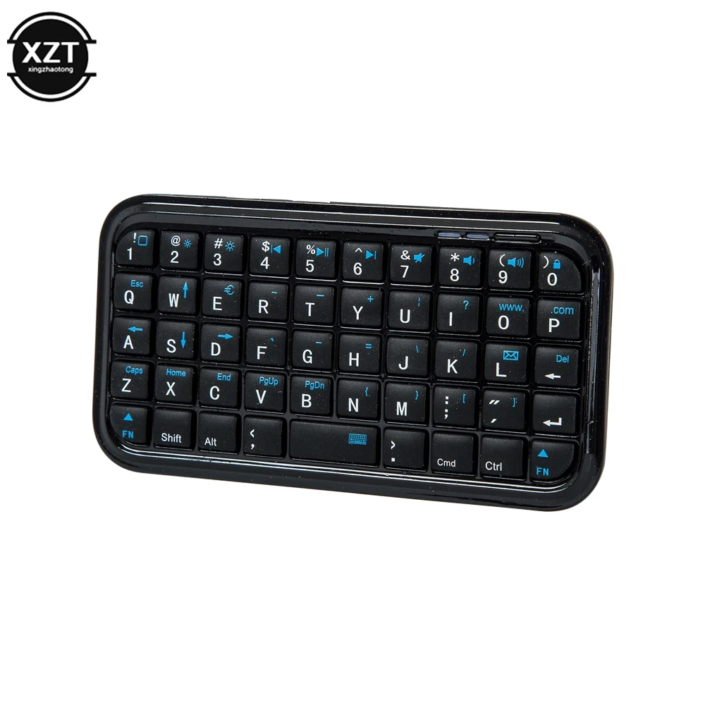 Mini teclado bluetooth 3.0 recarregável fino tamanho de viagem teclado sem fio pequeno portátil 49 teclas teclado para tablets smartphone