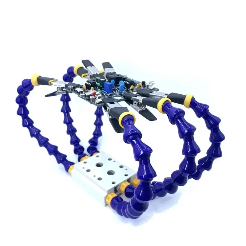 

Octopus Welding Helping Hands Multi-Arm Adjustable Soldering Helping Hands Aluminium Alloy Welding Fixtures