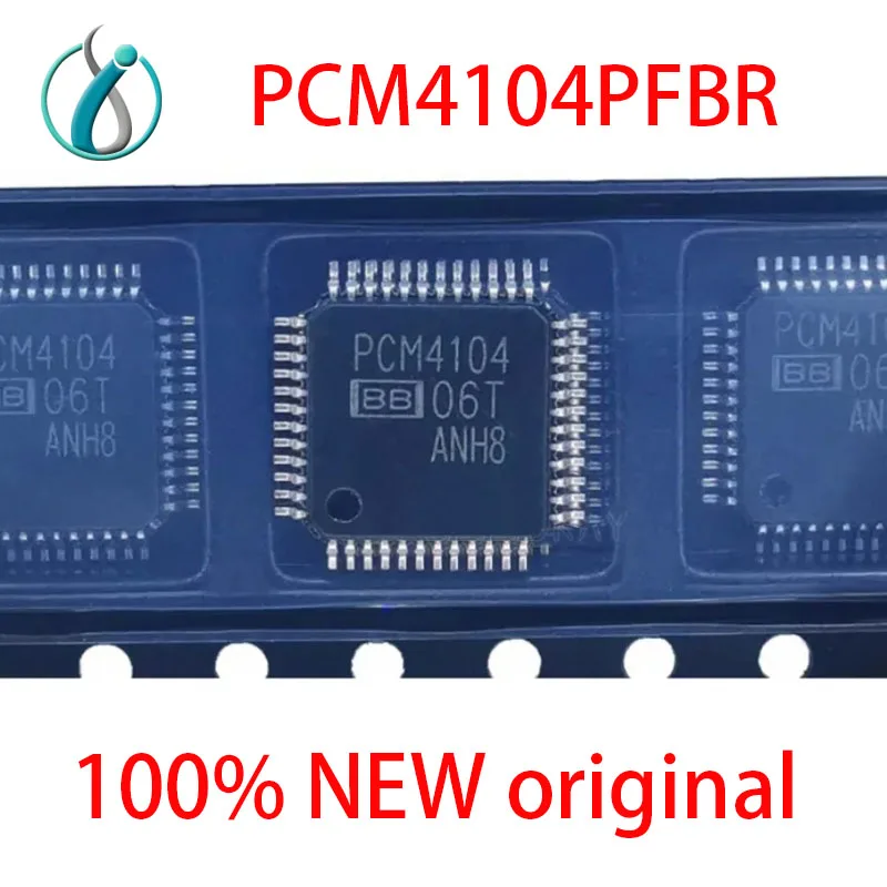 (5pcs)PCM4104PFBR PCM4104PFB PCM4104 TQFP48 IC DAC 24BIT 4CH AUDIO 100% New Chipset