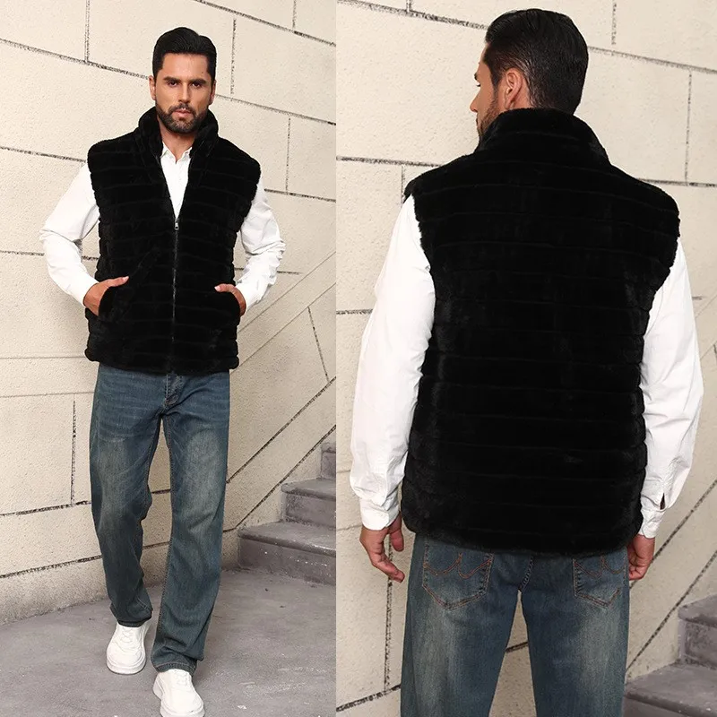 

Jackets 2025 Autumn Winter Women's Faux Fox Fur Long Sleeve Coat Keep Warm Solid Color Short Faux Fur Loose Coats Furry Tops