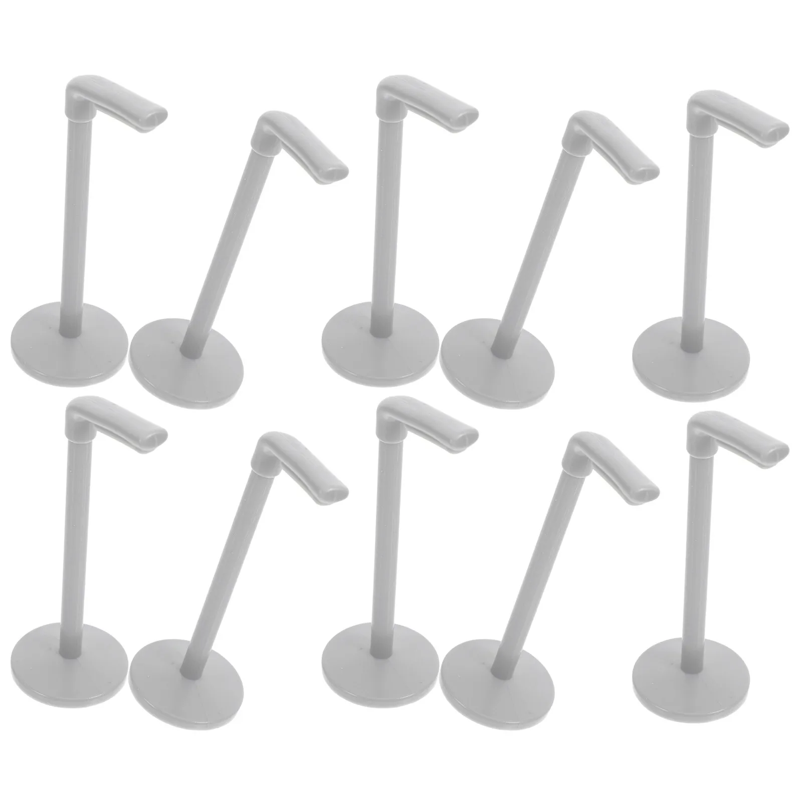 

10pcs Micro Landscape Model: Mini Street Lamp Realistic Design For Dollhouse Village Train Platform Accessories Durable Small