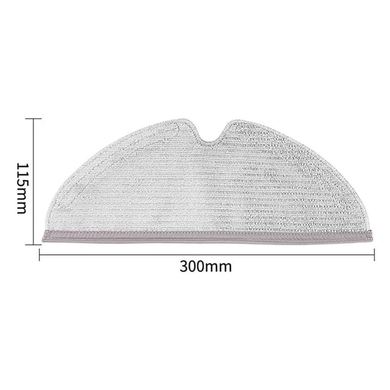 30Pcs Full Coverage Mopping Cloths For Xiaomi Roborock S5 S50 S51 S55 S6 S6 MAXV S5 MAX Vacuum Cleaner-T33C