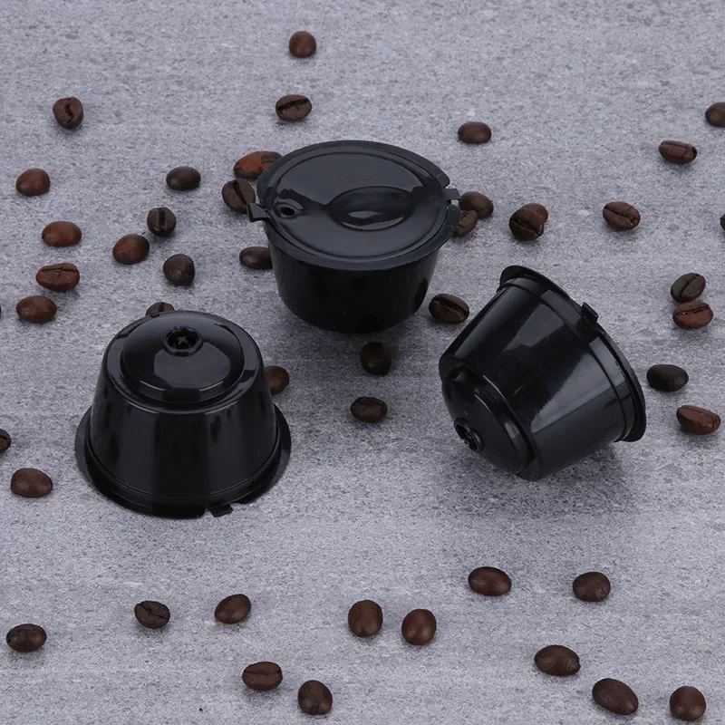 Cápsulas rellenables para Dolce Gusto, reutilizables, Nescafé, compatibles con plástico, Piccolo, Genio, espera, Capsula