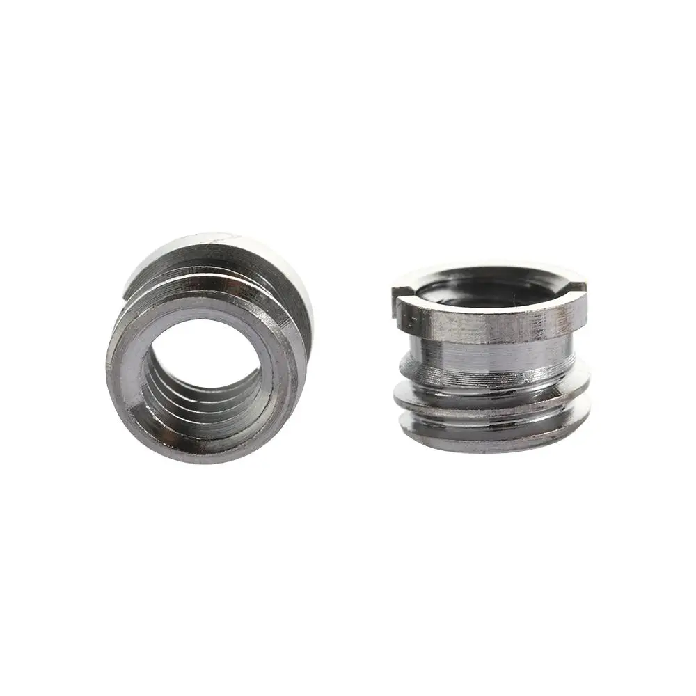 Trípode monopié de 1/4 pulgadas, cabezales de trípode de 1/4 a 3/8, convertidor de buje reductor, adaptador estándar, tornillo de conversión para cámara DSLR