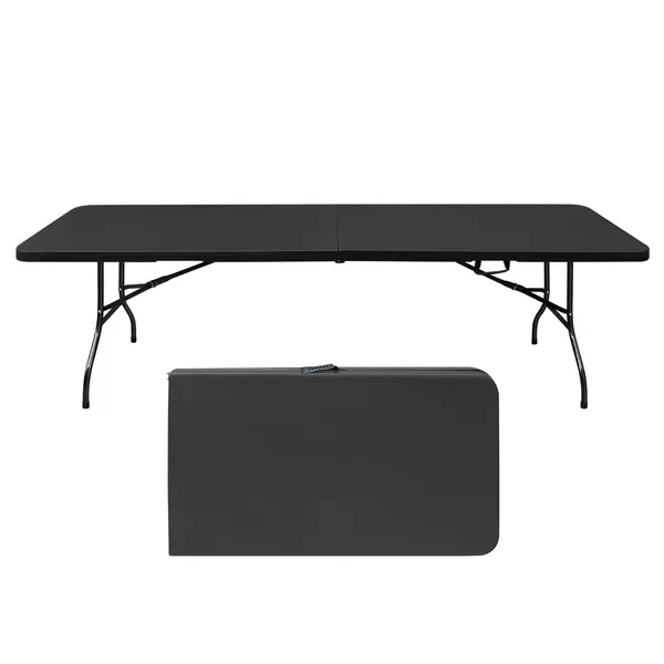 8Ft Folding Table, …