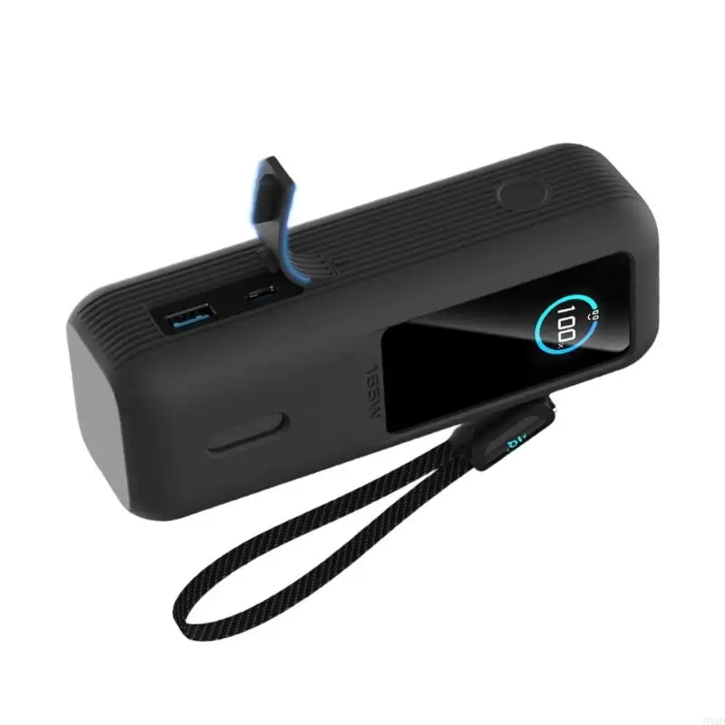 2025 سيليكون محمول جديد يحمل صندوق التخزين مقاوم للصدمة وحقيبة الحقائب لضمان الطاقة 165W